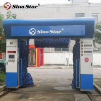 Sino Star B7 Chinese High Quality 5 Brush System Rollover Automatic Car Wash Machine