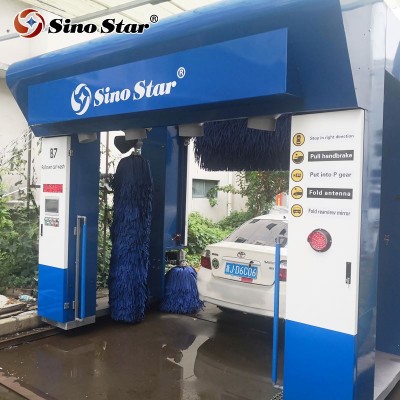 Sino Star B7 Best Price 5 Brush System Rollover Car Washing Machine