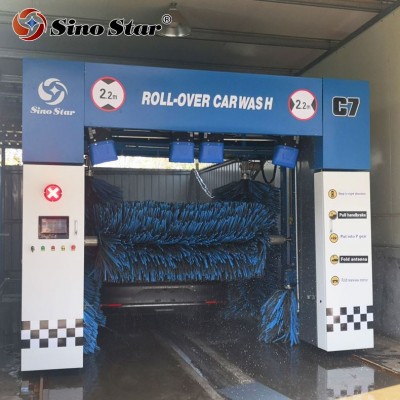 World Famous Brand Components Rollover Car Wash Machine For Car Wash Station Equipment In Switzerland