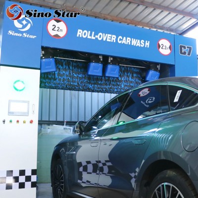 World Famous Brand Components Automatic Rollover Car Washer For Usa Car Wash Station Equipment