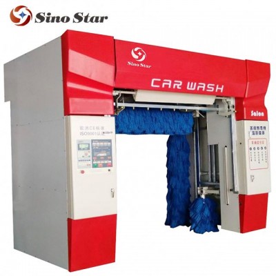 Sino Star computer control electric 380v/ 220v rollover car washing machinery for bus