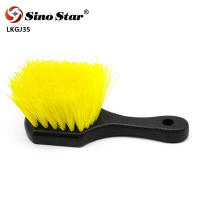 LKGJ35 Handle car care wash tyre long nylon cleaning brush